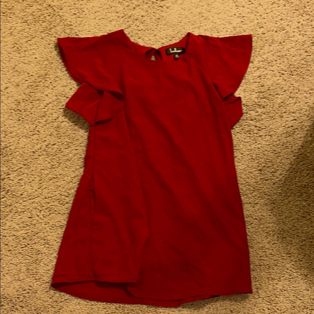Red dress
